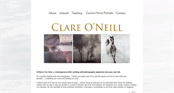 Desktop Screenshot of clareoneill.com